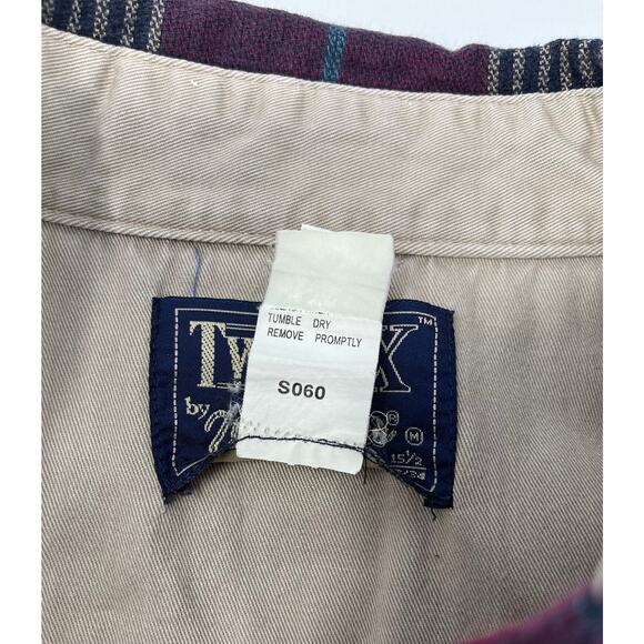 Twenty X Wrangler Button-Down Long-Sleeve Plaid Men's Shirt Size M - Picture 6 of 12